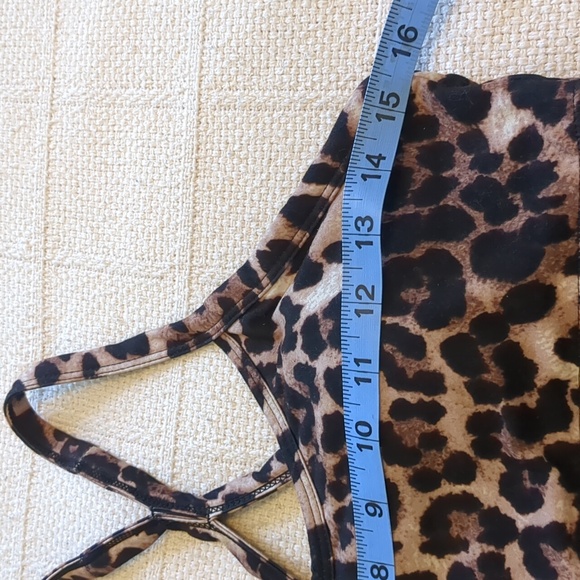 Rae Mode Leopard Print Racer Back Top - Picture 6 of 9